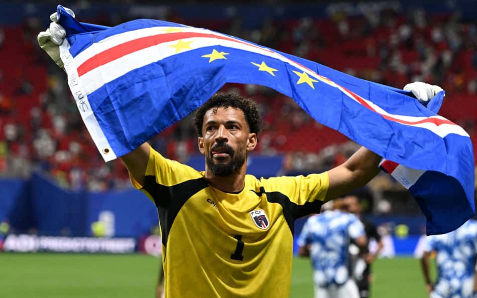 Vozinha, goleiro do Cabo Verde, fenômeno da Copa do Mundo