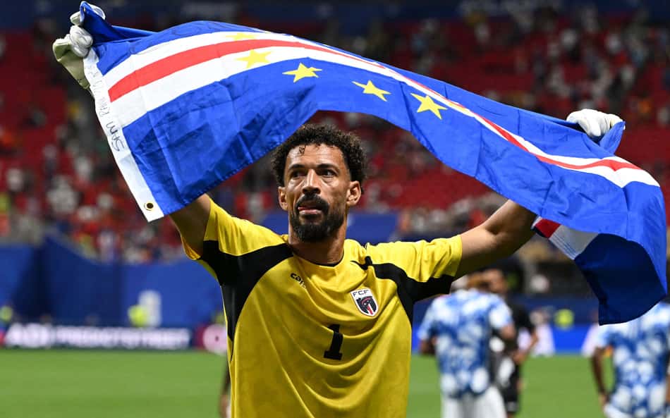 Vozinha, goleiro do Cabo Verde, fenômeno da Copa do Mundo