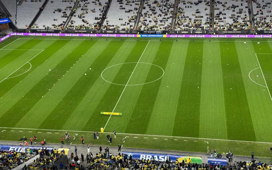 Neo Química Arena recebe amistoso feminino entre Brasil e Estados Unidos. (Giselly Corrêa/Lance!)