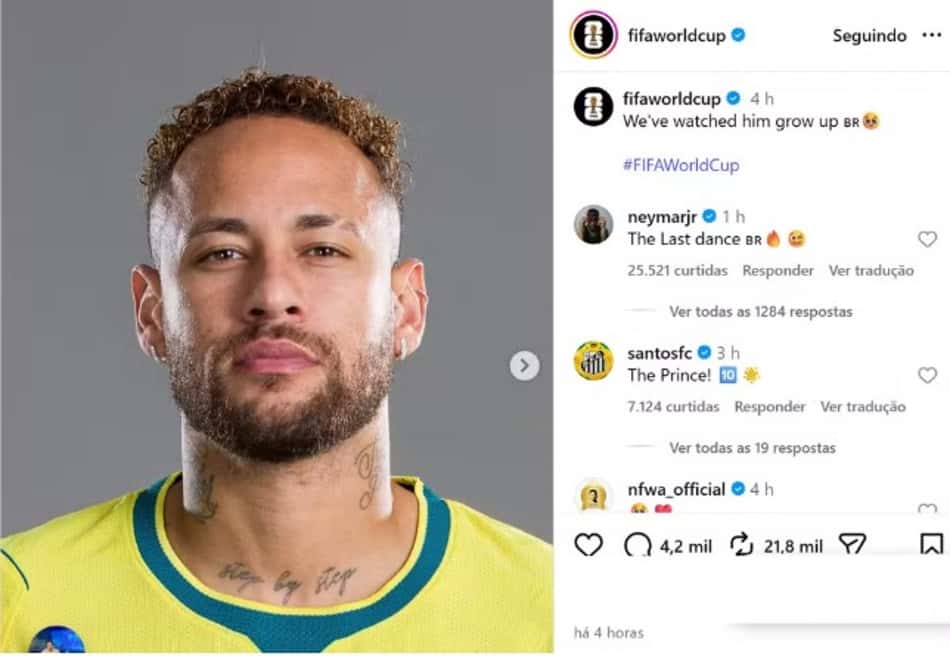 Neymar vai jogar a próxima Copa do Mundo? Entenda