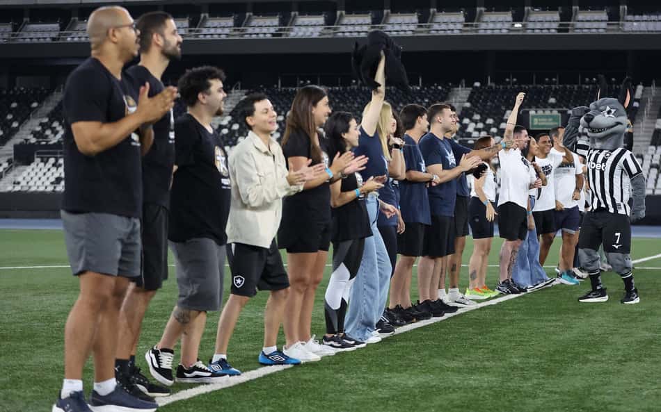 Botafogo promove Game Show ao vivo na tv do clube (Foto: Divulgação)