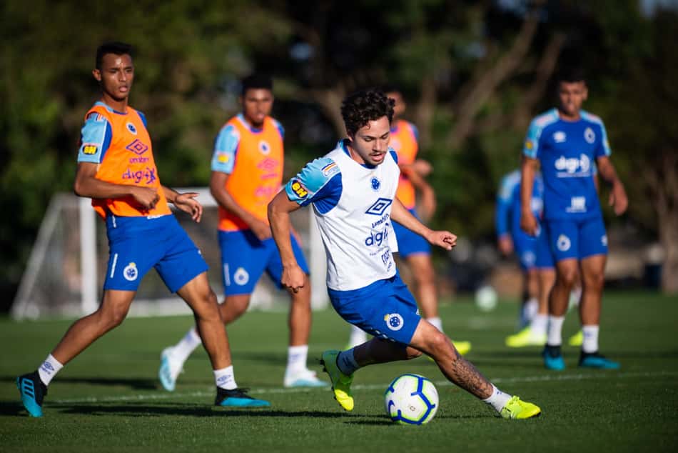 Maurício no Cruzeiro (Foto: Gustavo Aleixo/Cruzeiro)