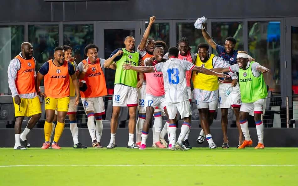 Time do Haiti (Foto: Divulgação seleção haitiana)