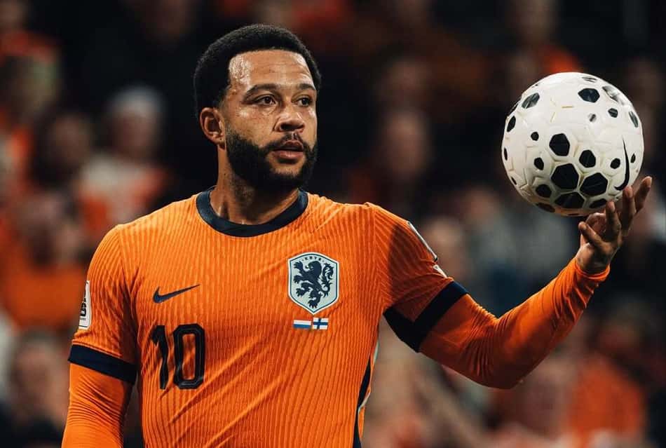 Memphis Depay, camisa 10 da Holanda (Foto: Reprodução/Instagram/@memphisdepay)