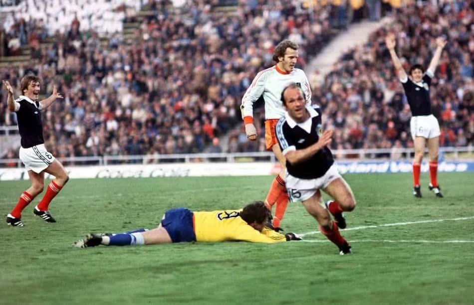 Archie Gemmill marcou gol histórico contra a Escócia (Foto: Divulgação/Fifa)