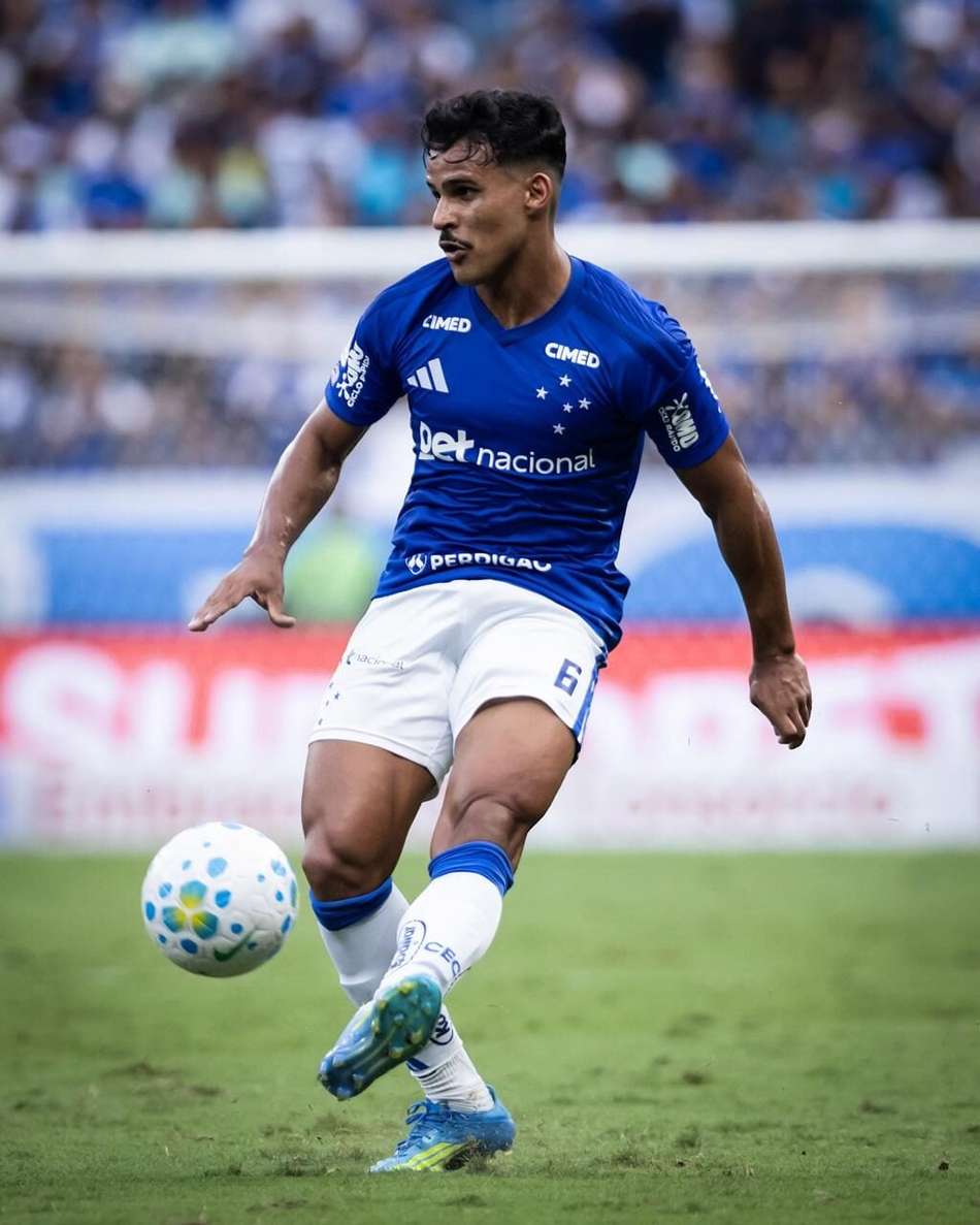 Kaiki pelo Cruzeiro (Foto: Gustavo Aleixo/Cruzeiro)