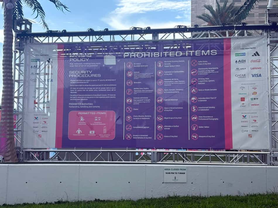 Fan Fest - Miami - Copa do Mundo 