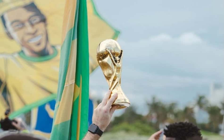 Torcida do Brasil em Miami para a partida contra a Escócia, pela última rodada da fase de grupos da Copa