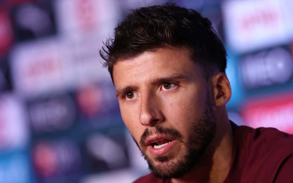 Zagueiro de Portugal, Rúben Dias concede coletiva antes de Portugal x Uzbequistão
