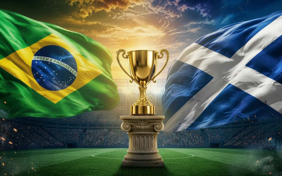 Brasil x Escócia pela Copa do Mundo 2026 e promoções para apostar no jogo.
