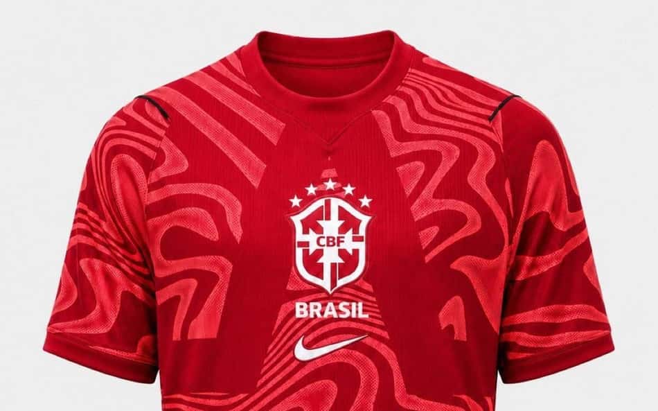 Camisa de goleiro da Seleção Brasileira (Foto: Divulgação)