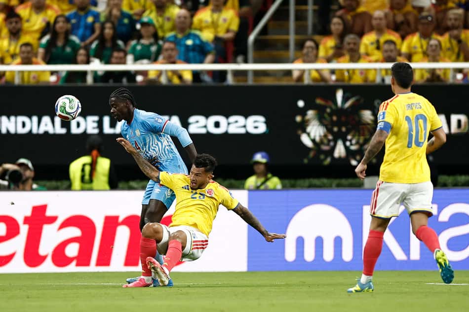 Colômbia x República Democrática do Congo pela Copa do Mundo