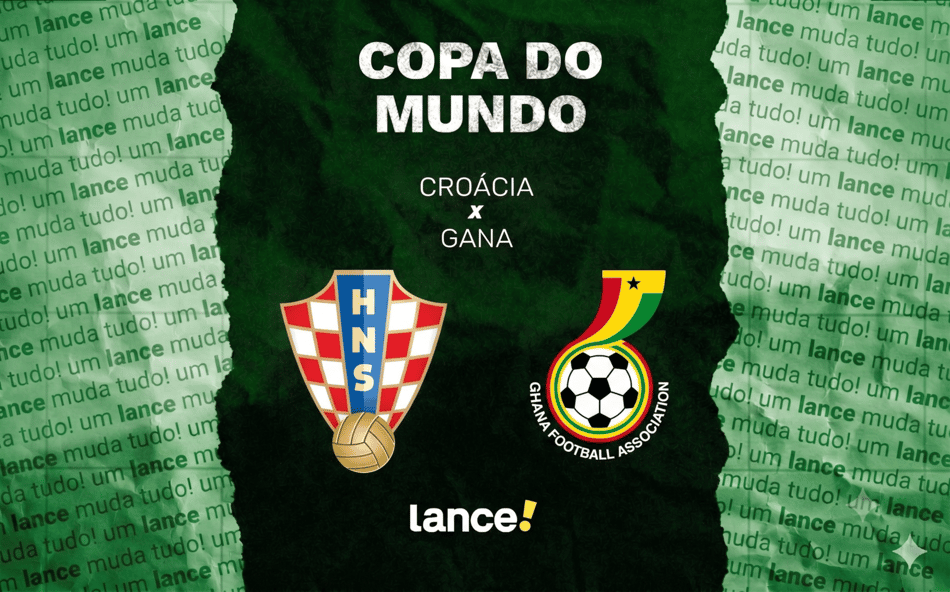 Croácia e Gana se enfrentam pela terceira rodada do Grupo L da Copa do Mundo de 2026