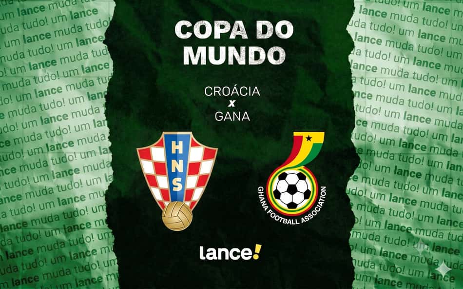 Croácia e Gana se enfrentam pela terceira rodada do Grupo L da Copa do Mundo de 2026