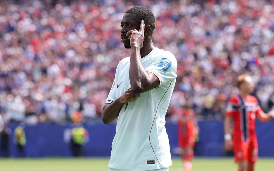 Dembélé iguala feito de Pelé com hat-trick na Copa do Mundo
