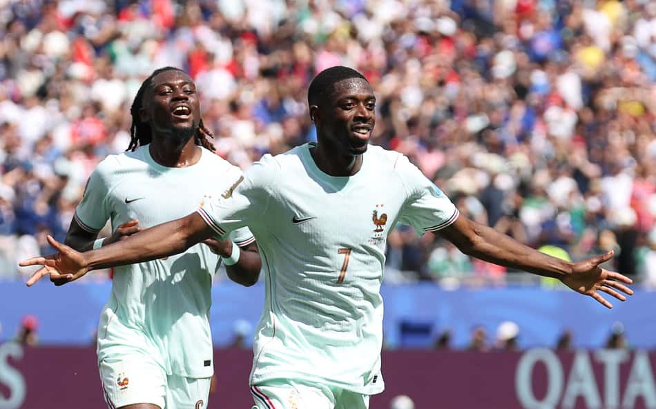 Quantos gols Dembélé tem em Copas do Mundo?