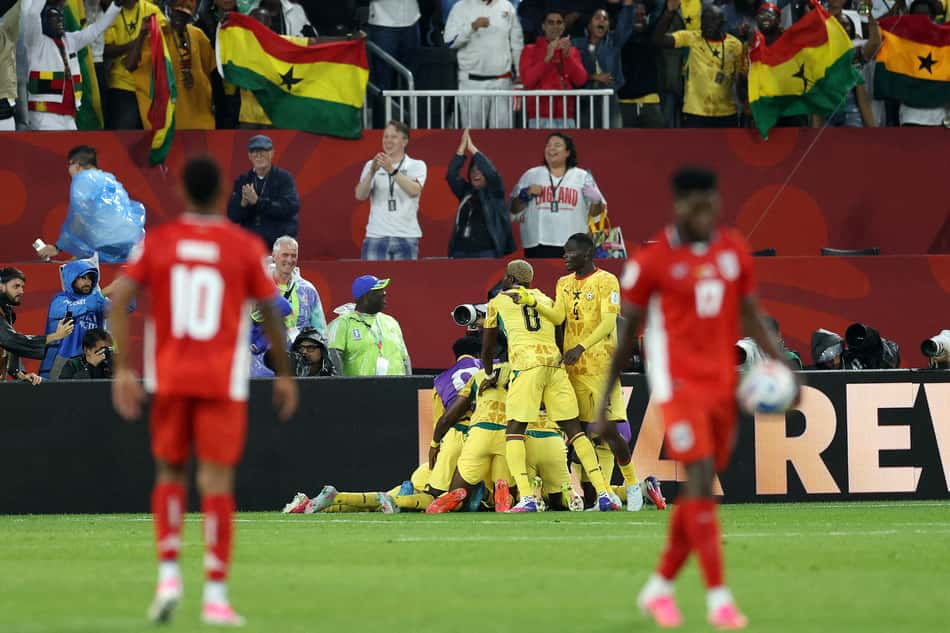 Gana venceu o Panamá por 1 a 0, pelo Grupo L da Copa do Mundo de 2026 (Foto: Cole Burston / AFP)