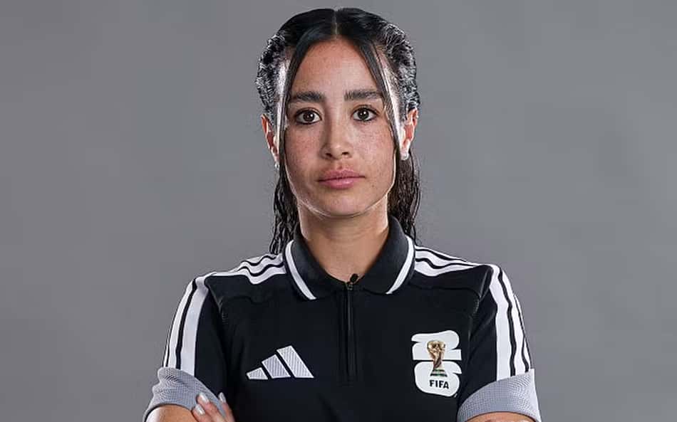 Katia García, árbitra da Copa do Mundo. (Fifa/Divulgação)