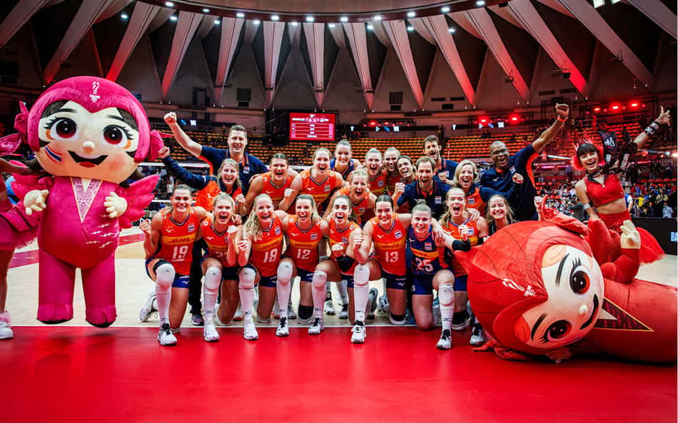 Seleção feminina de vôlei da Holanda no Mundial