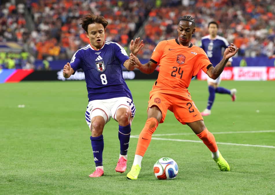 Holanda e Japão, que fizeram um jogaço na primeira fase, podem ser o adversário do Brasil na segunda fase da Copa do Mundo (Foto: Francois Nel / GETTY IMAGES NORTH AMERICA / Getty Images via AFP)