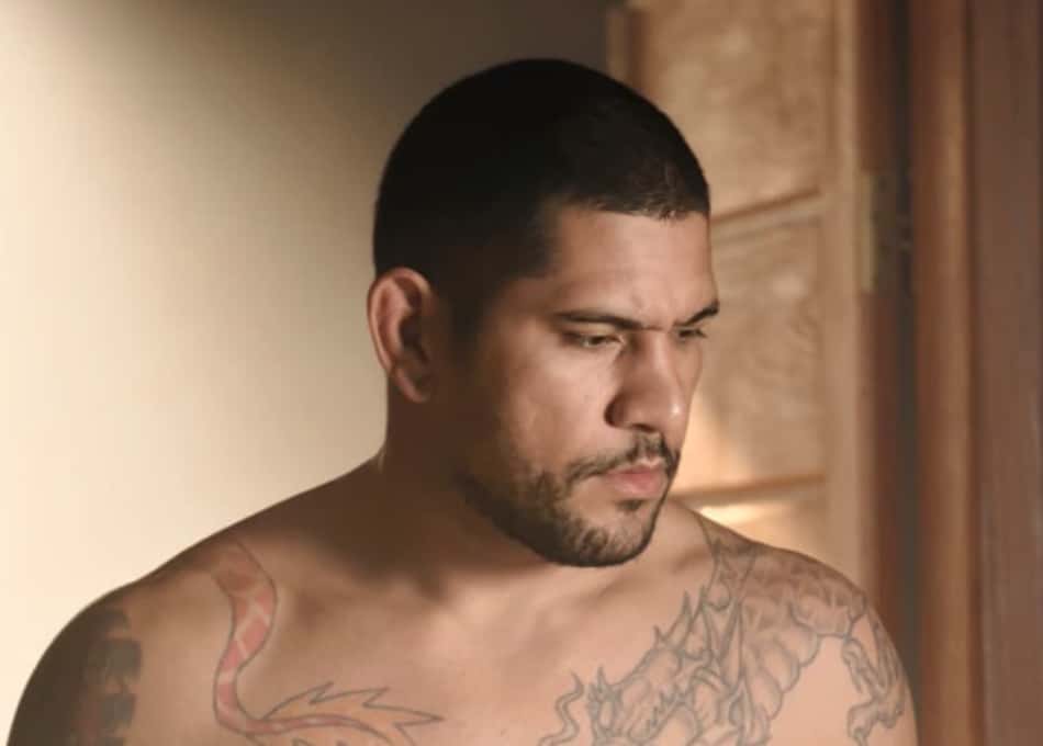Alex Poatan na reta final de preparação para o UFC Casa Branca (Reprodução)