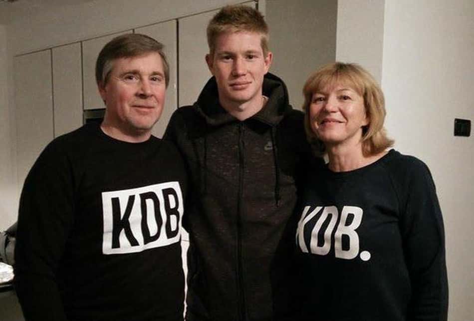 Kevin De Bruyne e se pai Herwig De Bruyne