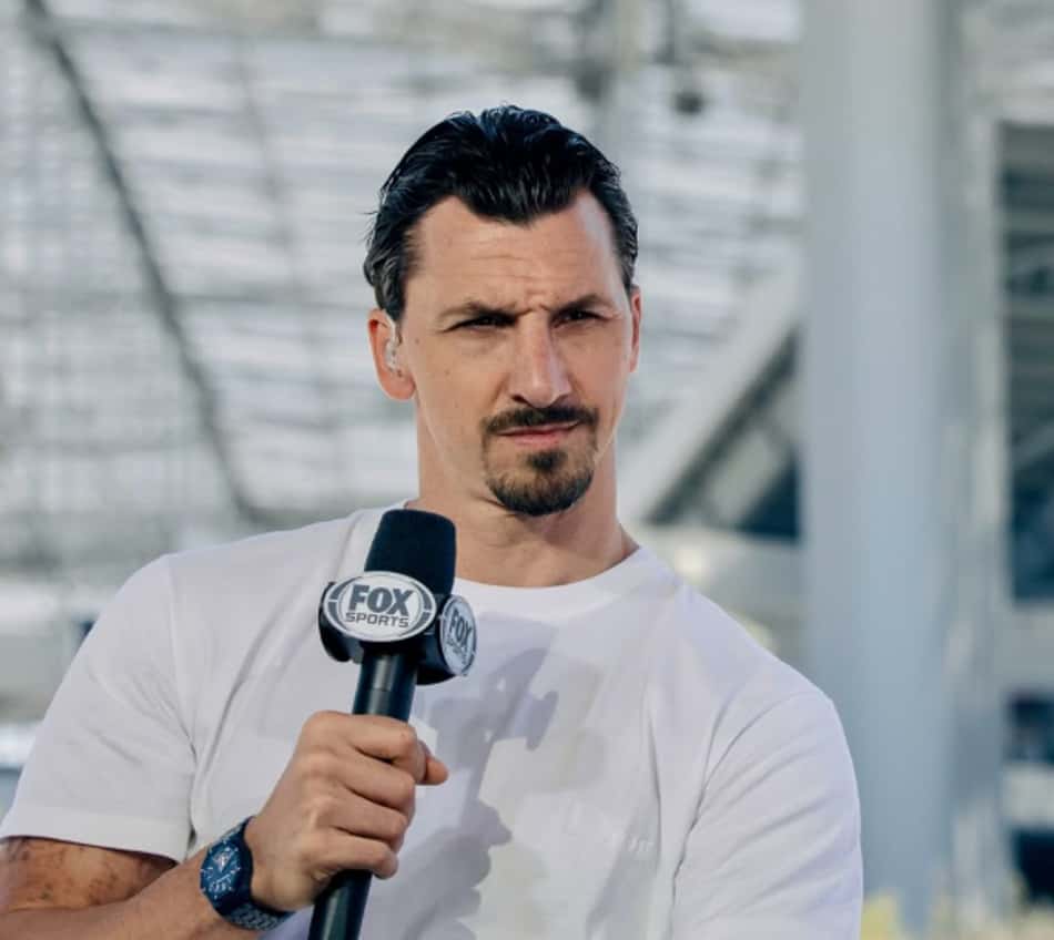 O sueco Zlatan Ibrahimovic na estreia dos EUA na Copa do Mundo (Reprodução)
