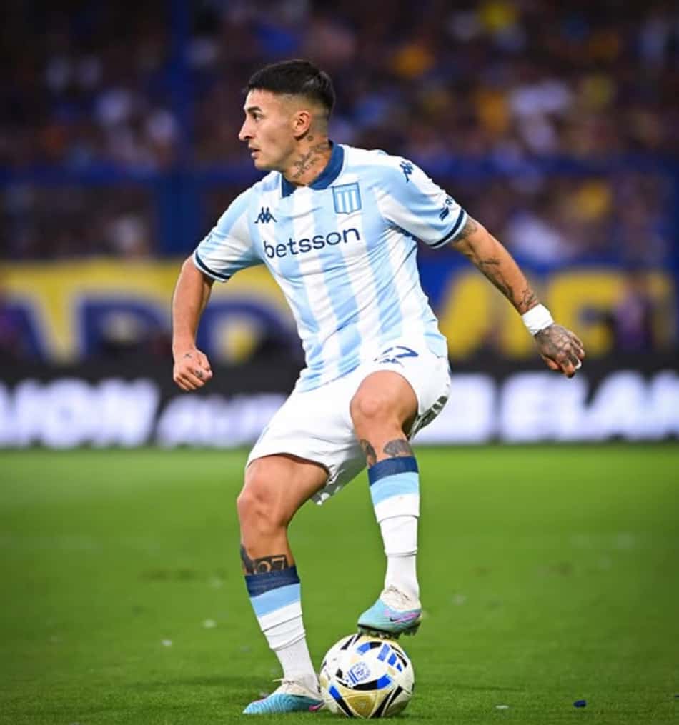 Gabriel Rojas, jogador do Racing (Foto: Reprodução)