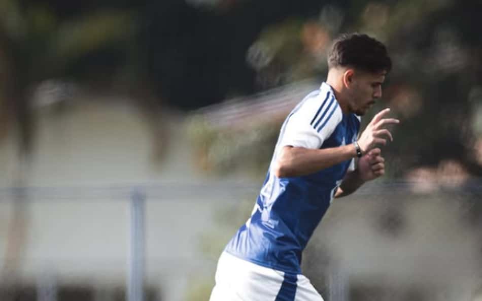Gustavo Zago pelo Cruzeiro (Foto: Reprodução)