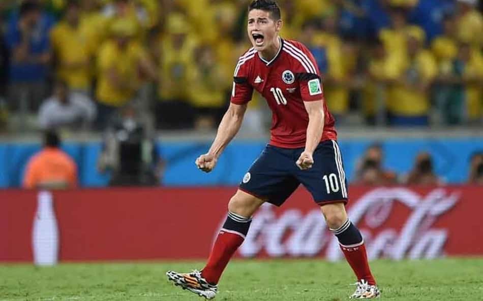 2014: Colômbia - James Rodríguez