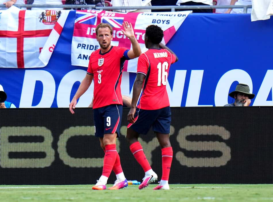 Com gol de Kane, a Inglaterra venceu a Nova Zelândia em amistoso antes da Copa do Mundo (Foto: Rich Storry/Getty Images/AFP)