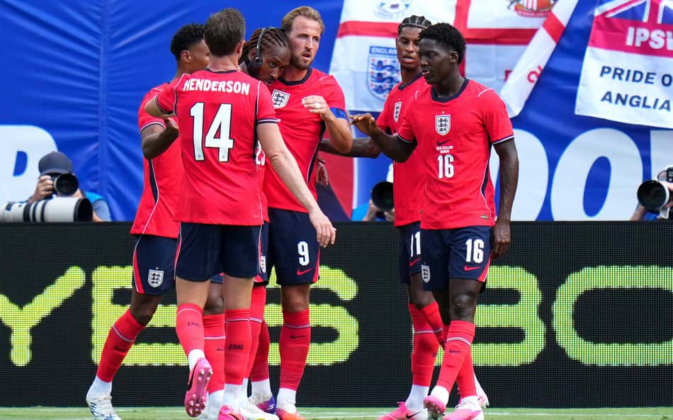 Com gol de Kane, a Inglaterra venceu a Nova Zelândia em amistoso antes da Copa do Mundo (Foto: Rich Storry/Getty Images/AFP)
