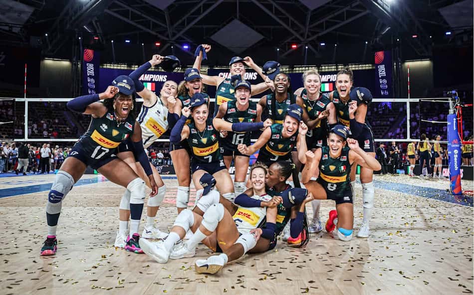 Quem são os maiores campeões da Liga das Nações de Vôlei Feminino?
