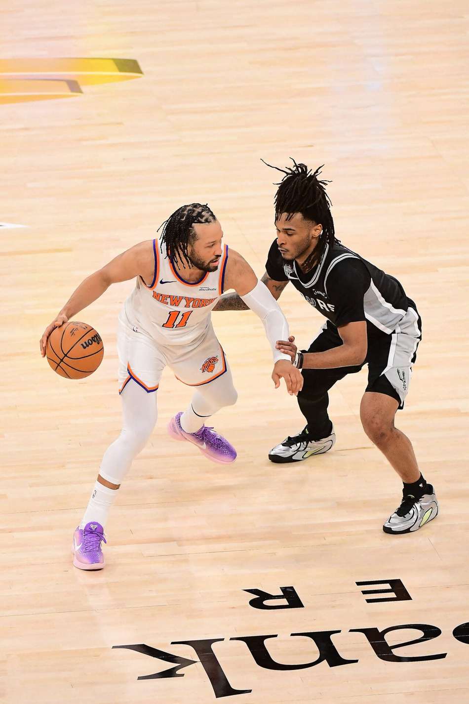 Jalen Brunson comandou o Knicks na vitória sobre o Spurs pelas finais da NBA