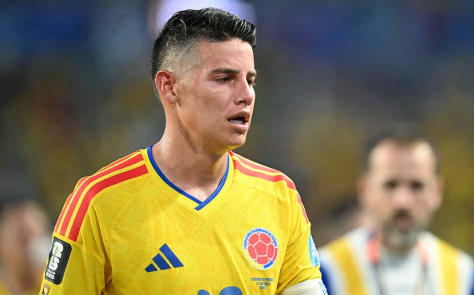 James Rodríguez supera Valderrama e Rincón em jogo entre Colômbia e Portugal