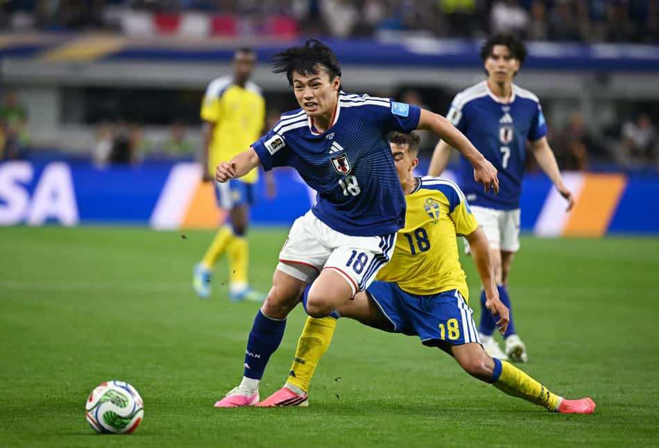 Japão e Suécia empataram pela Copa do Mundo