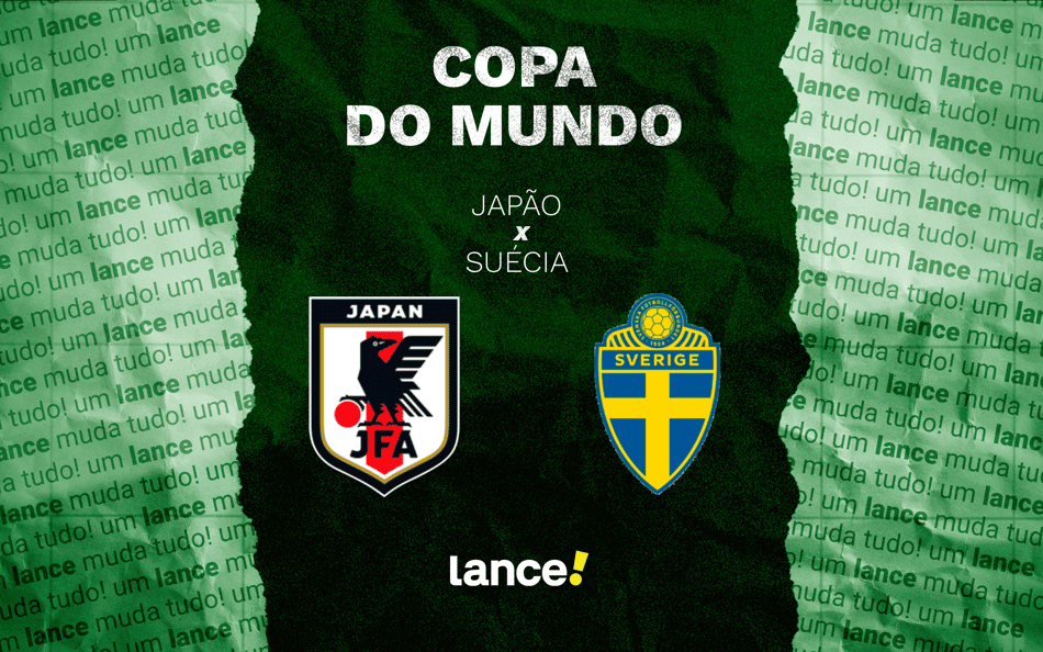 Japão x Suécia: horário e onde assistir ao jogo da Copa do Mundo