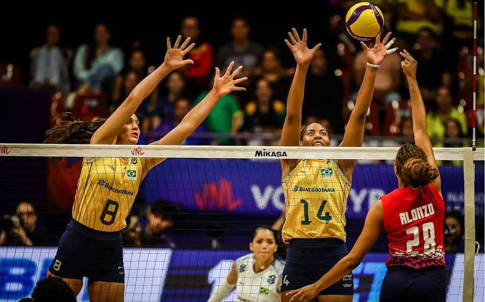 Brasil x Bélgica na VNL feminina: veja horário e onde assistir