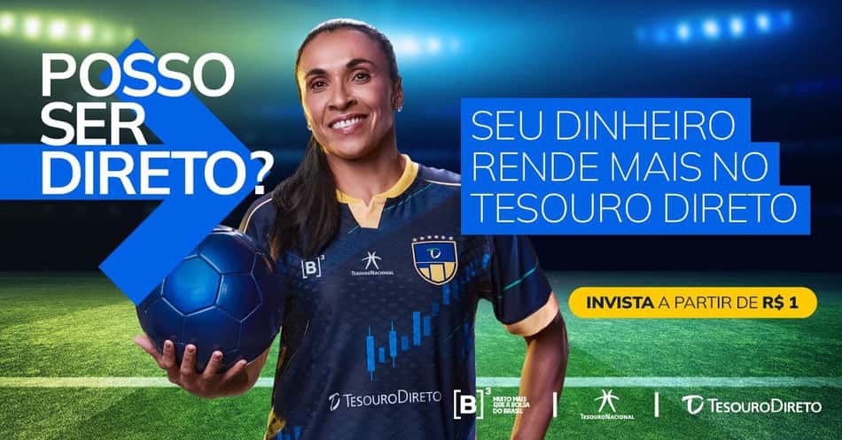 Marta é embaixadora do tesouro direto. (Divulgação)