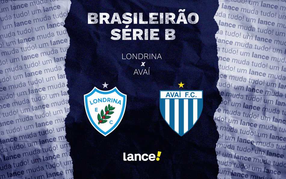 Londrina x Avaí: onde assistir à partida da Série B do Brasileirão