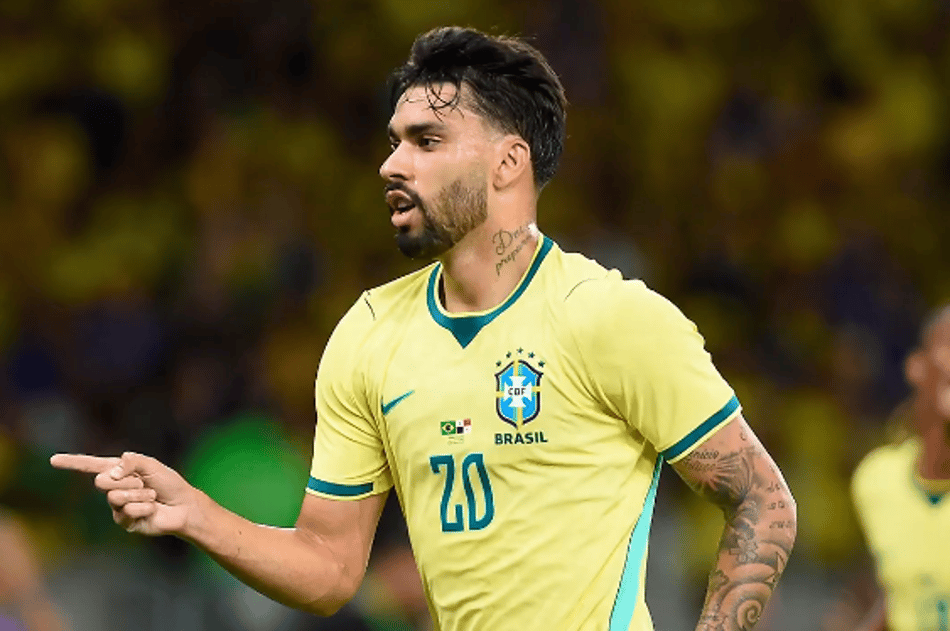Paquetá durante partida da Seleção contra o Panamá (Foto: Divulgação/CBF)