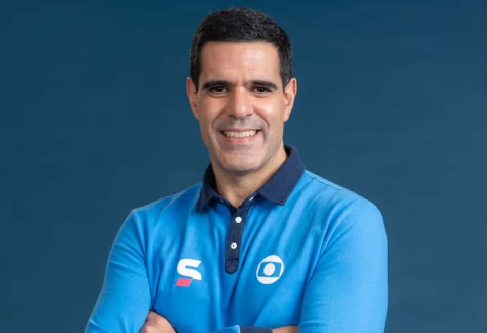 Paulo Andrade comandará as emoções do primeiro jogo transmitido pela Globo neste sábado (20) (Foto: Estevam Avellar/Globo)