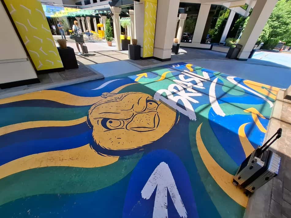 Hotel da Seleção Brasileira nos Estados Unidos (Foto: Márcio Dolzan/Lance!)