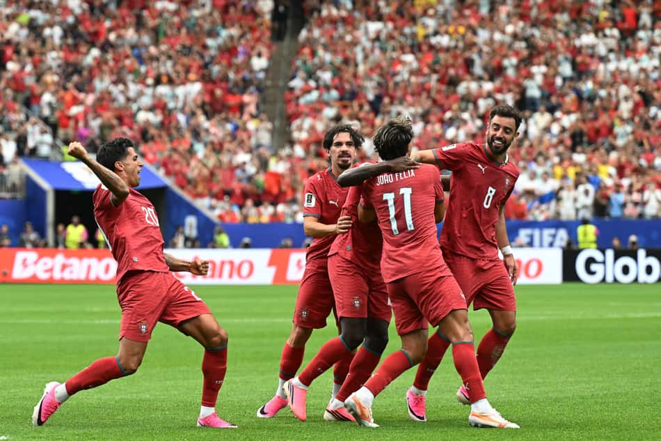 Jogadores de Portugal prestarão homenagem em 'Jogo de Diogo Jota' (Foto: RONALDO SCHEMIDT / AFP)