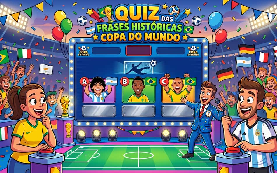 Quem disse essas frases históricas das Copas do Mundo? Teste seus conhecimentos
