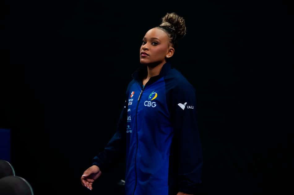 Rebeca Andrade no Pan-Americano de Ginástica Artística 2026 (Foto: MeloGym/CBG)