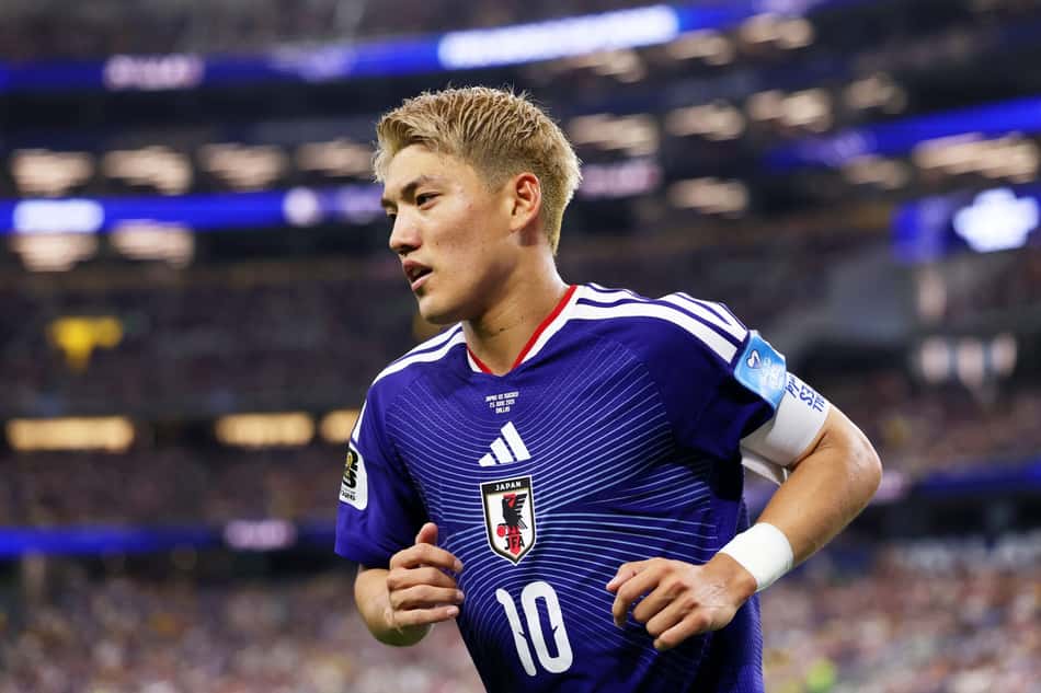 Ritsu Doan é uma dos principais jogadores do Japão para encarar o Brasil na Copa do Mundo