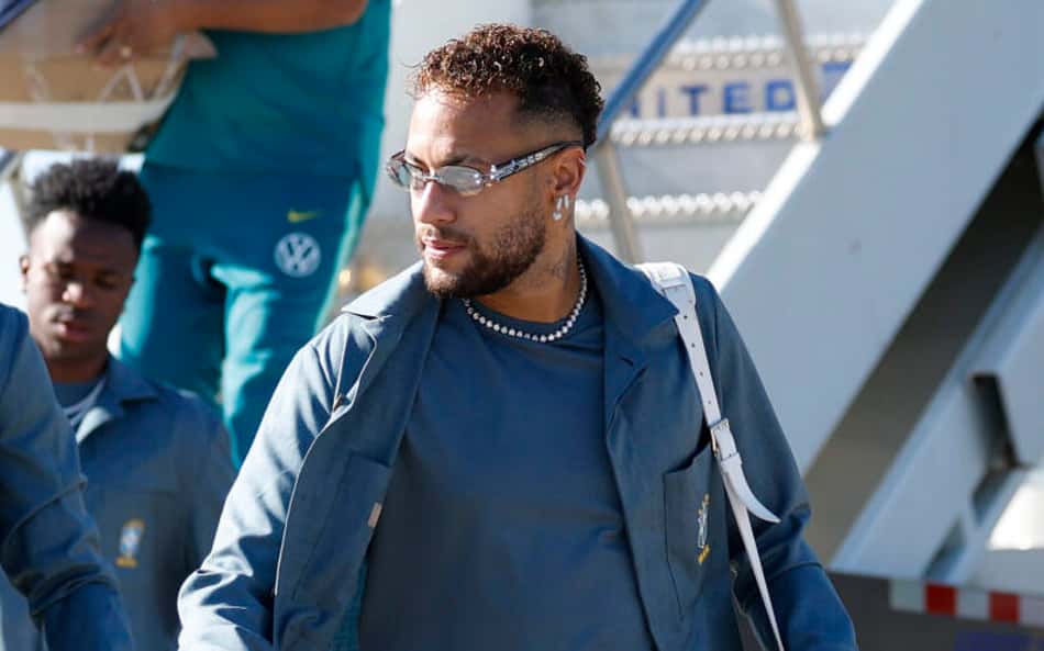 Brasil x Egito: CBF confirma que Neymar não viaja com o grupo para Cleveland
