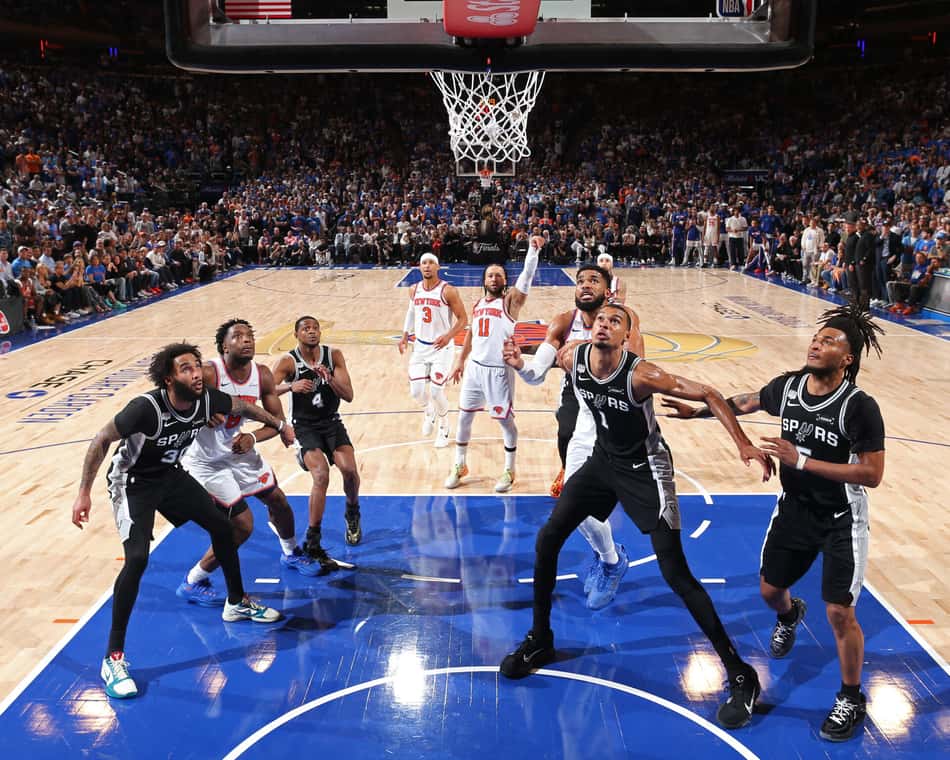 Spurs e Knicks disputam título da NBA 2025/26