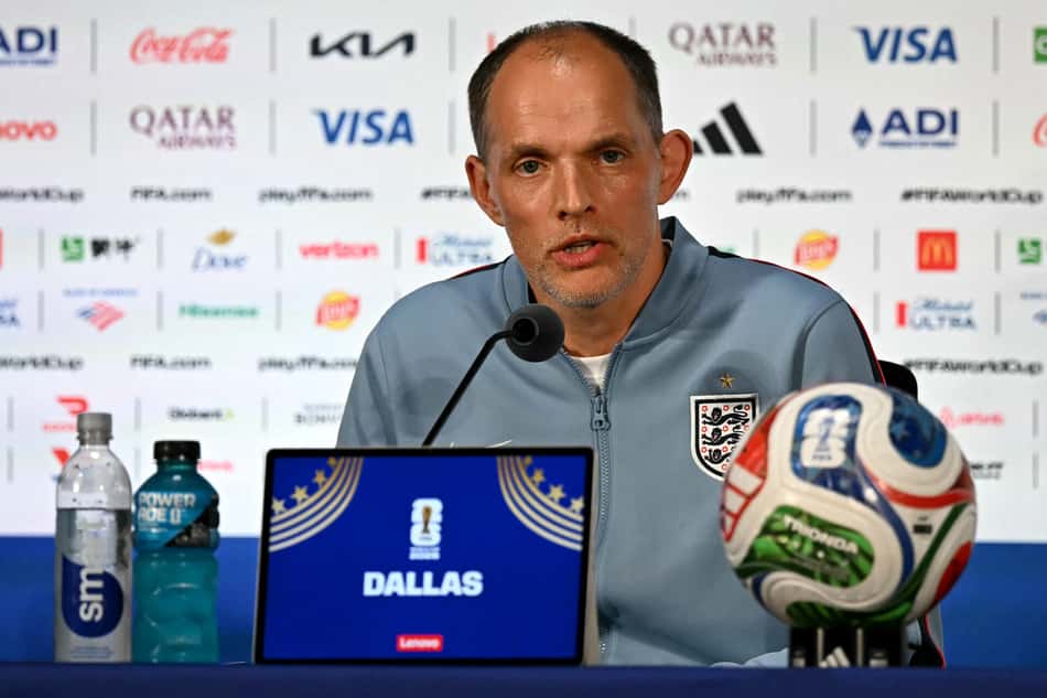 Thomas Tuchel em Inglaterra 4x2 Croácia pela Copa do Mundo (Foto: Paul ELLIS / AFP)